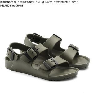 Olive green- Birkenstocks